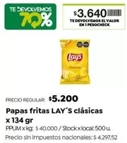 Lay's - Papas fritas clásicas