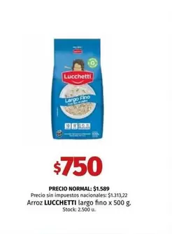 Lucchetti - Arroz largo fino