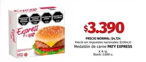 Express - Medallón de carne