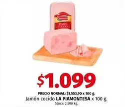 La Piamontesa - Jamón cocido