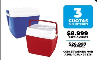 Mor - CONSERVADORA AZUL-ROJA