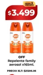 Off - Repelente family aerosol