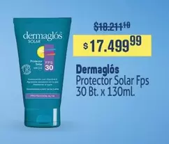 Dermaglós - Protector Solar Fps 30