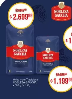 Nobleza Gaucha - Yerba mate Tradicional