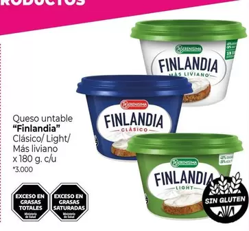 Finlandia - Queso untable