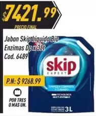 Skip - liquido Bio Enzimas Dpx 3Lt