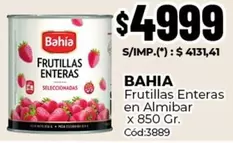 Bahía - Frutillas Enteras