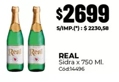 Real - Sidra x 750 MI. Cód:14496