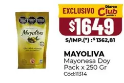 Mayoliva - Mayonesa Doy