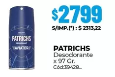 Patrichs - Desodorante