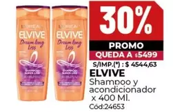 Elvive - Shampoo y acondicionador