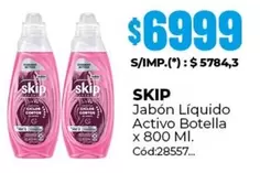 Skip - Jabón Líquido Activo Botella