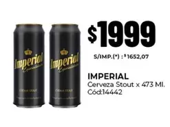 Imperial - Cerveza Stout x 473 MI