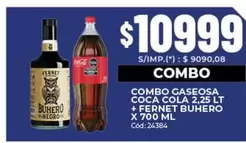 Coca cola - GASEOSA COCA COLA + FERNET