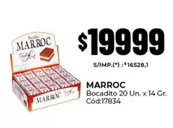 Marroc - Bocadito 20 Un. x 14 Gr.