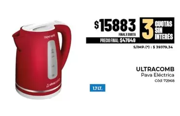 Ultracomb - Pava Eléctrica