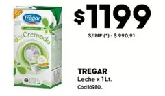 Tregar - Leche x 1Lt.