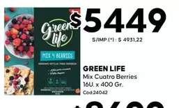 Green Life - Mix Cuatro Berries