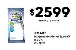 X$ - Máquina de Afeitar Speed3