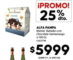 Pampa - Maníes Bañados con Chocolate Semiamargo