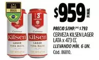 Brasil - CERVEZA KILSEN LAGER