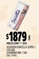 Doncella - ALGODON SUPER