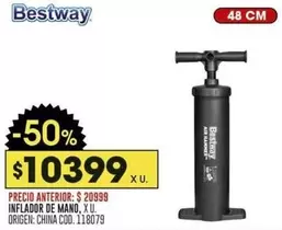 Bestway - INFLADOR DE MANO, XU.