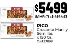 Cristal - Crocante Mani y Semillas