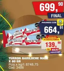 Bariloche - TURRON MANI