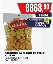 La Blanca - BOCADITOS DE POLLO
