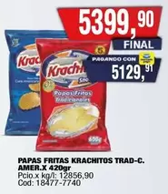 Krachitos - PAPAS FRITAS KRACHITOS TRAD-C. AMER.X