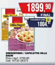 Villa D'agri - SORRENTINOS / CAPELETTIS VILLA DAGRI