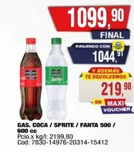 Sprite - COCA / SPRITE / FANTA 500