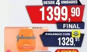 Johnson's - jabón de tocador