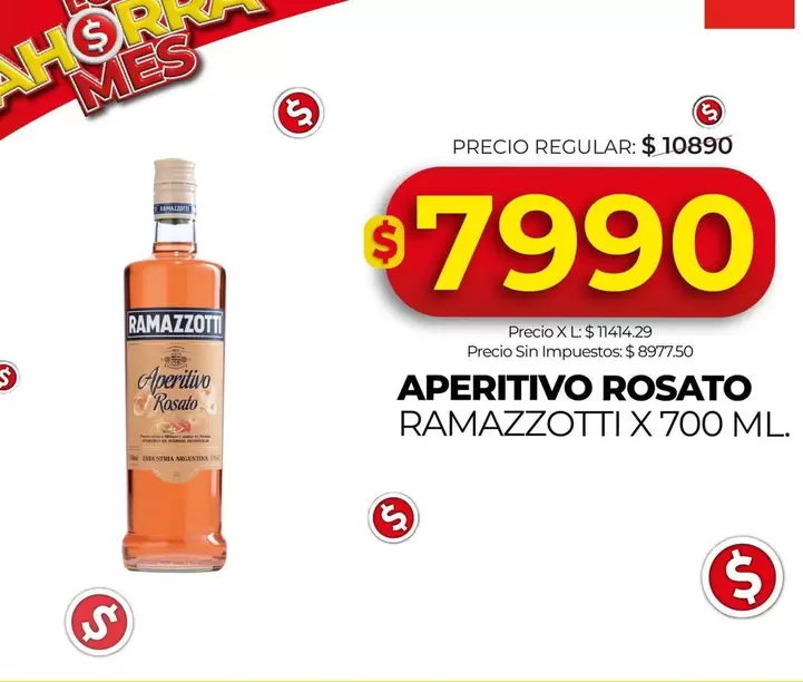 X$ - APERITIVO ROSATO