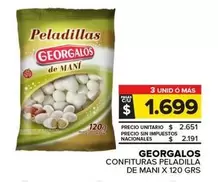 Georgalos - Confituras Peladillas De Mani