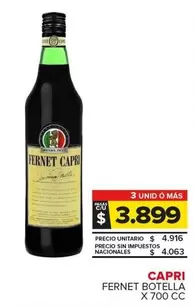 Capri - Fernet 