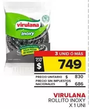 Virulana - Rollito Inoxy