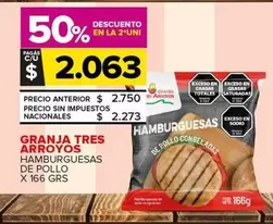 Granja Tres Arroyos - Hamburguesas De Pollo