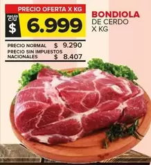 Bondiola De Cerdo