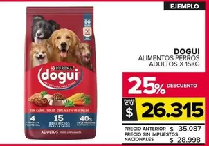 Dogui - Alimentos Perros Adultos