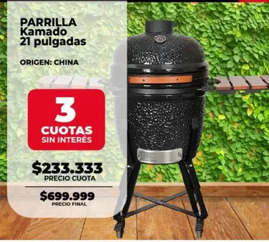 Origen - Kamado 21 pulgadas