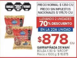 Arcor - GARRAPIÑADA DE MANÍ