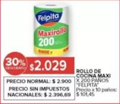 Felpita - ROLLO DE COCINA MAXI