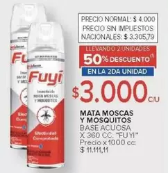 Fuyi - MATA MOSCAS Y MOSQUITOS