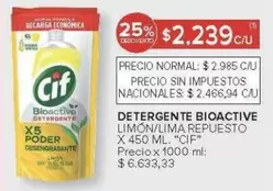 Cif - DETERGENTE BIOACTIVE
