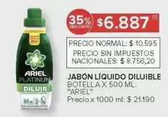 Ariel - JABÓN LÍQUIDO DILUIBLE