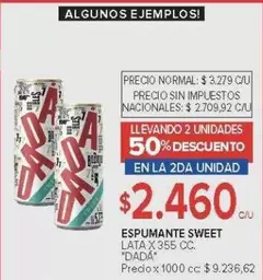 Dada - ESPUMANTE SWEET