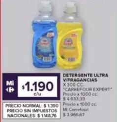 Ultra - DETERGENTE ULTRA V/FRAGANCIAS