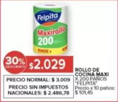 Felpita - ROLLO DE COCINA MAXI